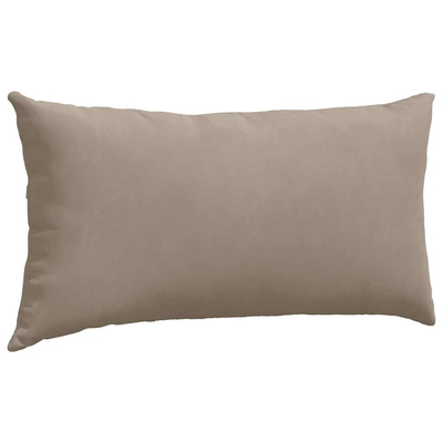 Poduszki na sofę 2 pcs Ciemnoszary 80 x 40 cm tkanina