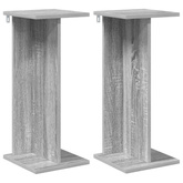 Stojak na rośliny 2 pcs Szary Sonoma 25 x 25,5 x 60,5 cm