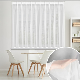 Firana Lucy biała 230x170