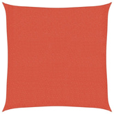 Żagiel przeciwsłoneczny, 160 g/m?, terakotowy, 2,5x2,5 m, HDPE