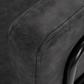 Gabbiano fotel fryzjerski Katania Loft Old Leather czarny 147876