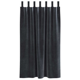 Zasłony zaciemniające 2 pcs Ciemnoszary 140 x 175 cm Aksamit