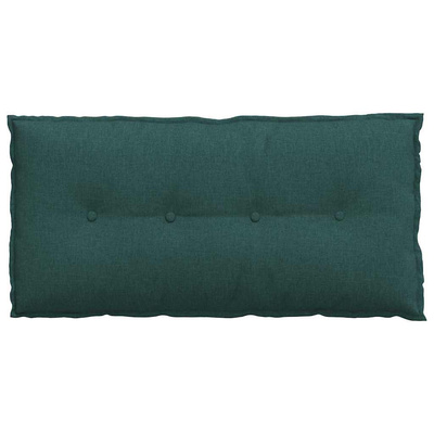 Poduszka na plecy Ciemna zieleń 100 x 19 x 50 cm tkanina