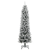Sztuczna choinka, ośnieżona, 300 lampek LED, 210 cm
