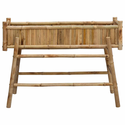Doniczka ogrodowa z uchwytem Naturalny 100 x 38 x 74 cm Bambus