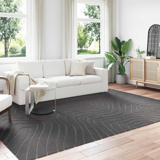 Dywany pokojowe PALMERAS Antracyt 280 x 200 cm Poliester
