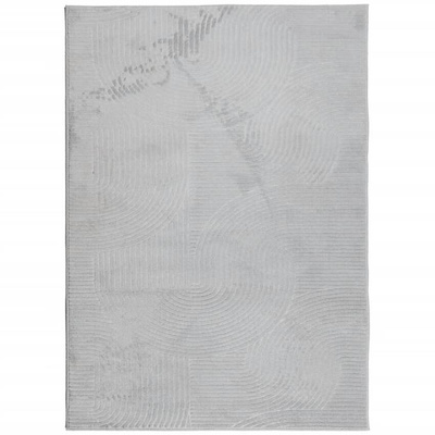 vidaXL Dywan IZA z krótkim włosiem, szary, 200x280 cm