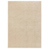 vidaXL Dywan z krótkim runem, 120 x 170 cm, beżowy