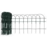 Obrzeże ogrodowe, malowane proszkowo żelazo, 25 x 0,4 m