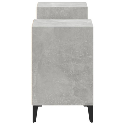 vidaXL Szafka pod TV, szarość betonu, 160x35x55 cm