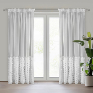 Firana Debora biała 140x270