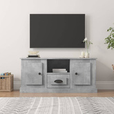Szafka pod TV, szarość betonu, 100x35,5x45 cm vidaXL