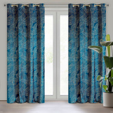 Zasłona Przel granatowa 140x250