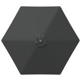 Parasol ogrodowy z oświetleniem LED i podstawą 270 x 270 cm
