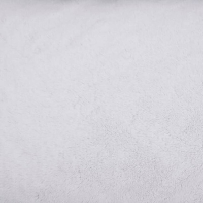 vidaXL Legowisko dla psa, ciemnoszaro-białe, 85,5x70x23 cm, wygląd lnu