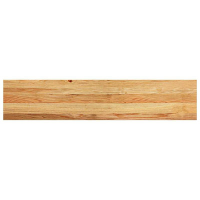 Parapety 2 szt., jasnobrązowy, 120x30x2 cm, lite drewno dębowe