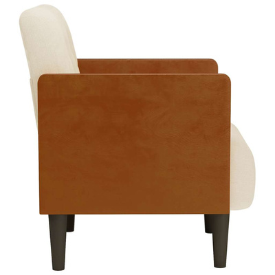 Sofa Fotel z Podłokietnikami 55 cm Len