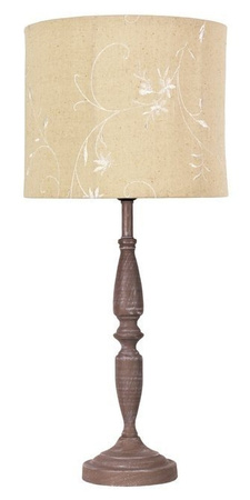 Lampka nocna Safari beżowa z abażurem E27 60W