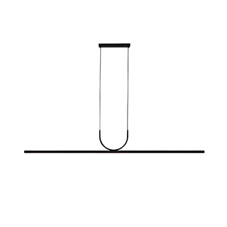 Lampa wisząca Abigali Persivald 24W liniowa 120cm czarny