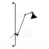 Lampe Gras N214 Kinkiet Czarny Matowy