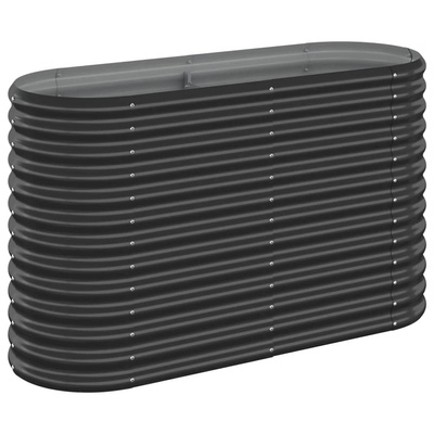 Podwyższona donica, stal malowana proszkowo 114x40x68 cm