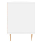 vidaXL Szafka pod TV, biała, 150x30x44,5 cm, materiał drewnopochodny