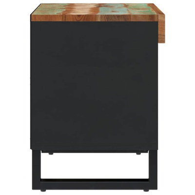 vidaXL Szafka pod TV, 85x33x43,5 cm, lite drewno z odzysku