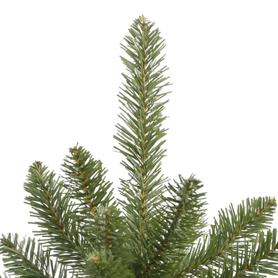 Sztuczna choinka zawiasowa ze stojakiem, zielona, 270 cm