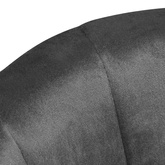 4Rico Hoker barowy QS-B801 aksamit szary 147830