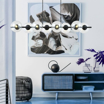 Lampa wisząca RORY 8 TRANSPARENT