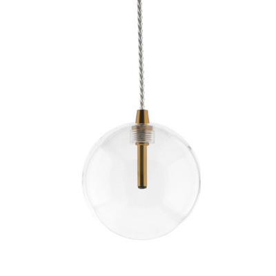 Lampa designerska Abigali GLOBO G4 ?120mm złota