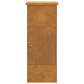 Skrzynka na przesyłki z drzwiami Rdzawy 44,5 x 29 x 110,5 cm