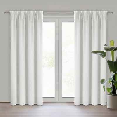 Firana Rossi biała 135x270