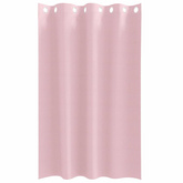 Firany blackout z kółkami 2 pcs Dziecięcy róż 175 x 140 cm