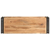 Szafka pod TV, 90x30x40 cm, lite drewno akacjowe vidaXL