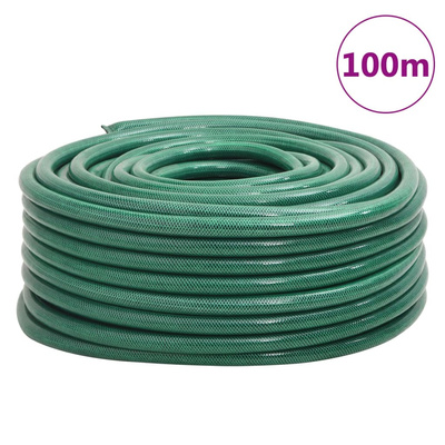 Wąż ogrodowy, zielony, 1", 100 m, PVC