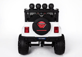 Auto na Akumulator S2388 Pilot Światła LED Radio Jeep Biały 4x45W