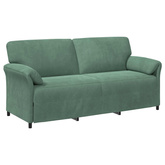 Sofa 3-osobowa Zielony morski 198 x 83 x 95 cm Welur