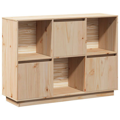 Szafka, 110,5x35x80 cm, lite drewno sosnowe