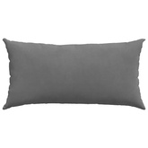 Poduszki na sofę 2 pcs Ciemnoszary 80 x 40 cm tkanina