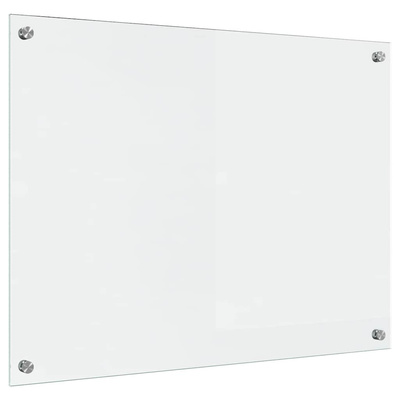 Panel kuchenny przezroczysty 80 x 60 cm szkło hartowane