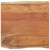 Blat stołu, 60x60x2,5 cm, kwadratowy, lite drewno akacjowe