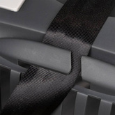 vidaXL Transporter dla zwierząt, szaro-czarny, 61x40x38 cm, PP