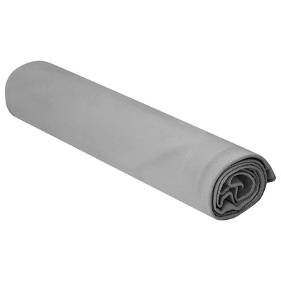 Ręczniki Sportowe 2 pcs ciemno szary 100 x 50 cm