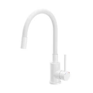 Bateria kuchenna z elastyczną wylewką MAGGIE SNOW WHITE