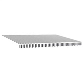 Zwijana markiza, antracytowo-biała, 4,5x3m, tkanina i aluminium