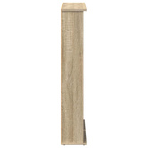 Kabinet na płyty CD 2 szt. dąb Sonoma 60 x 17 x 92 cm