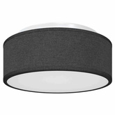 Lampa Sufitowa Z reflektorami Czarny 30 x 30 x 13,5 cm tkanina