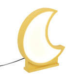 moon lampa stołowa dla dziecka led iq kids złoty