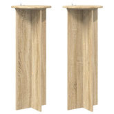 Stojak na rośliny 2 pcs dąb Sonoma ?40 x 100 cm